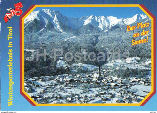 Winter und Sommererholungsort Imst - Schigebiet Sonneck - winter sports ski resort Alps - 82125 - 2000s - Austria - used - JH Postcards