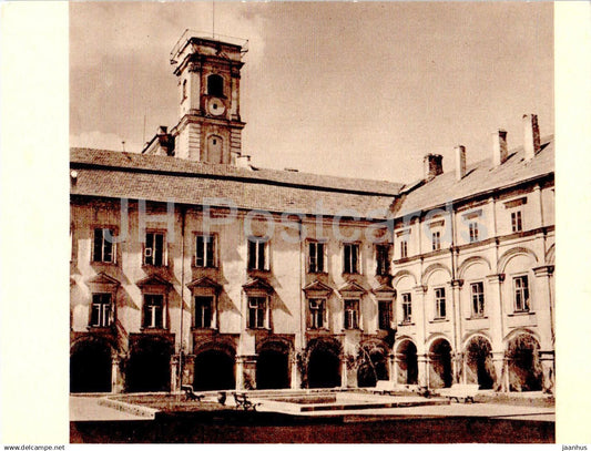 Vilnius - Vilnius University - The Great (Skarga) Quad - Lithuania USSR - unused - JH Postcards