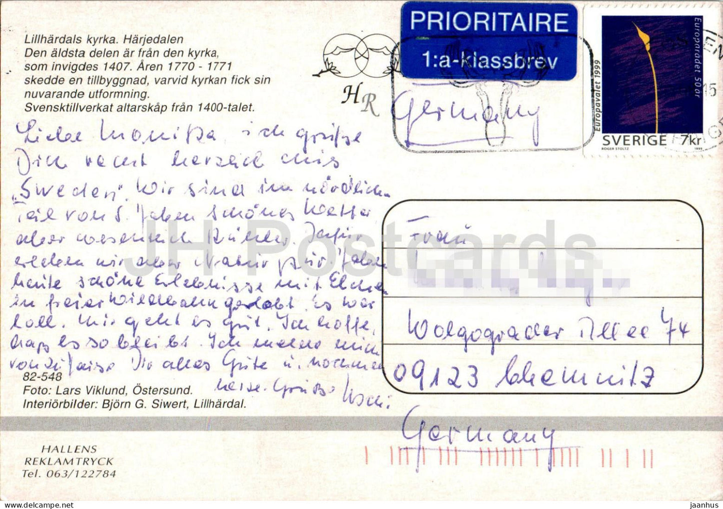 Lillhardals Kyrka - Lillhardal - Harjedalen - church - multiview - Sweden - used