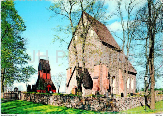Gamla Uppsala Kyrkan - church - 845 - Sweden - unused - JH Postcards