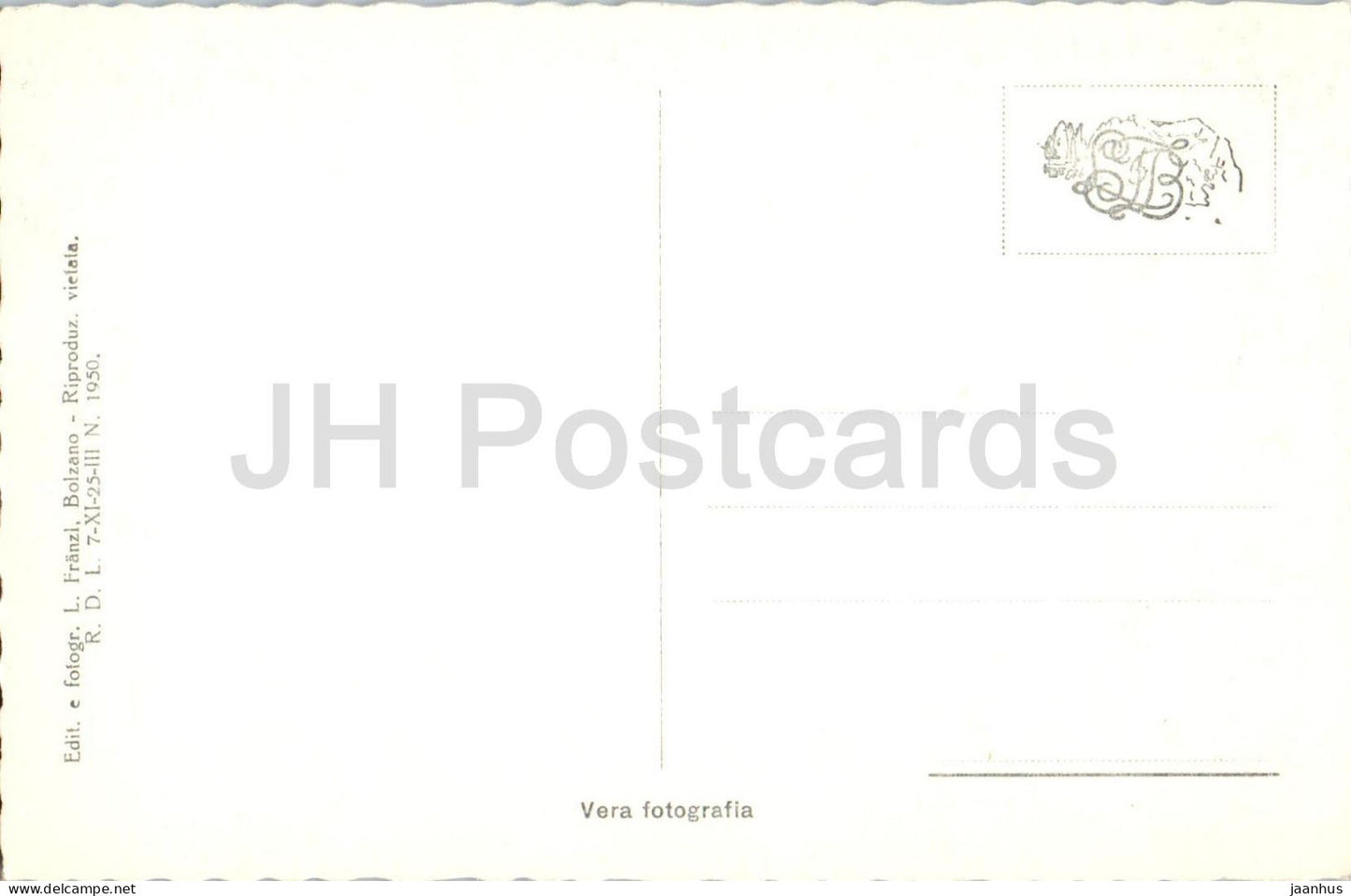 Renon presso Bolzano - Dolomiti - Dolomite mountains - panorama - 701-232 - old postcard - 1950 - Italy - unused