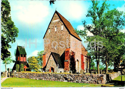 Gamla Uppsala Kyrka - church - 878 - Sweden - unused - JH Postcards