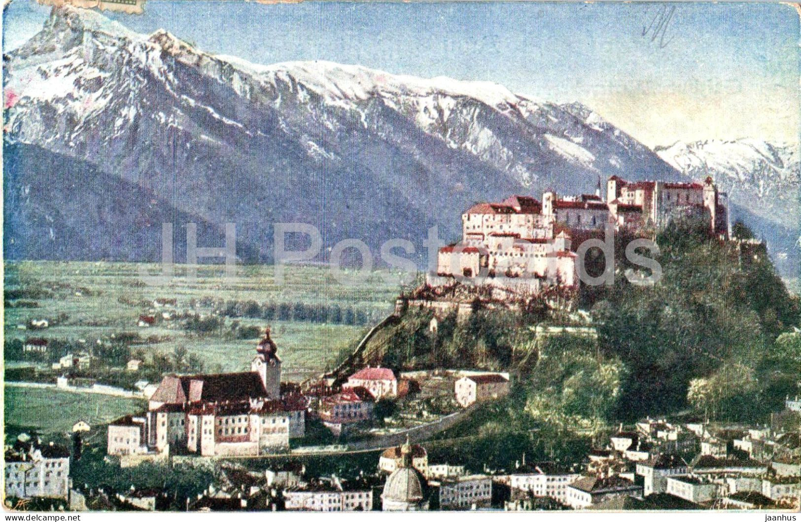 Salzburg - Untersberg - old postcard - 1922 - Austria - used - JH Postcards