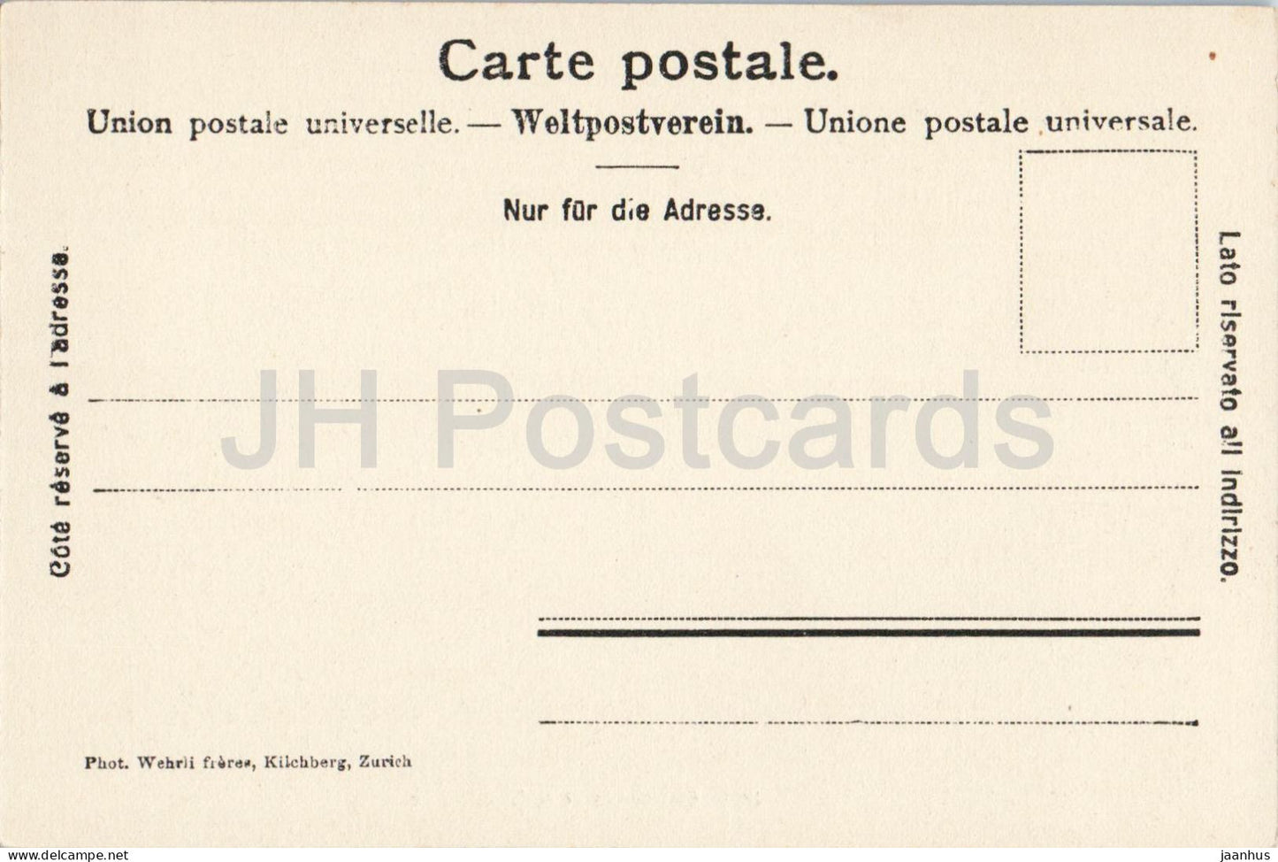 Chamonix et le Montblanc - Mont Blanc - 5035 - old postcard - 1903 - France - unused