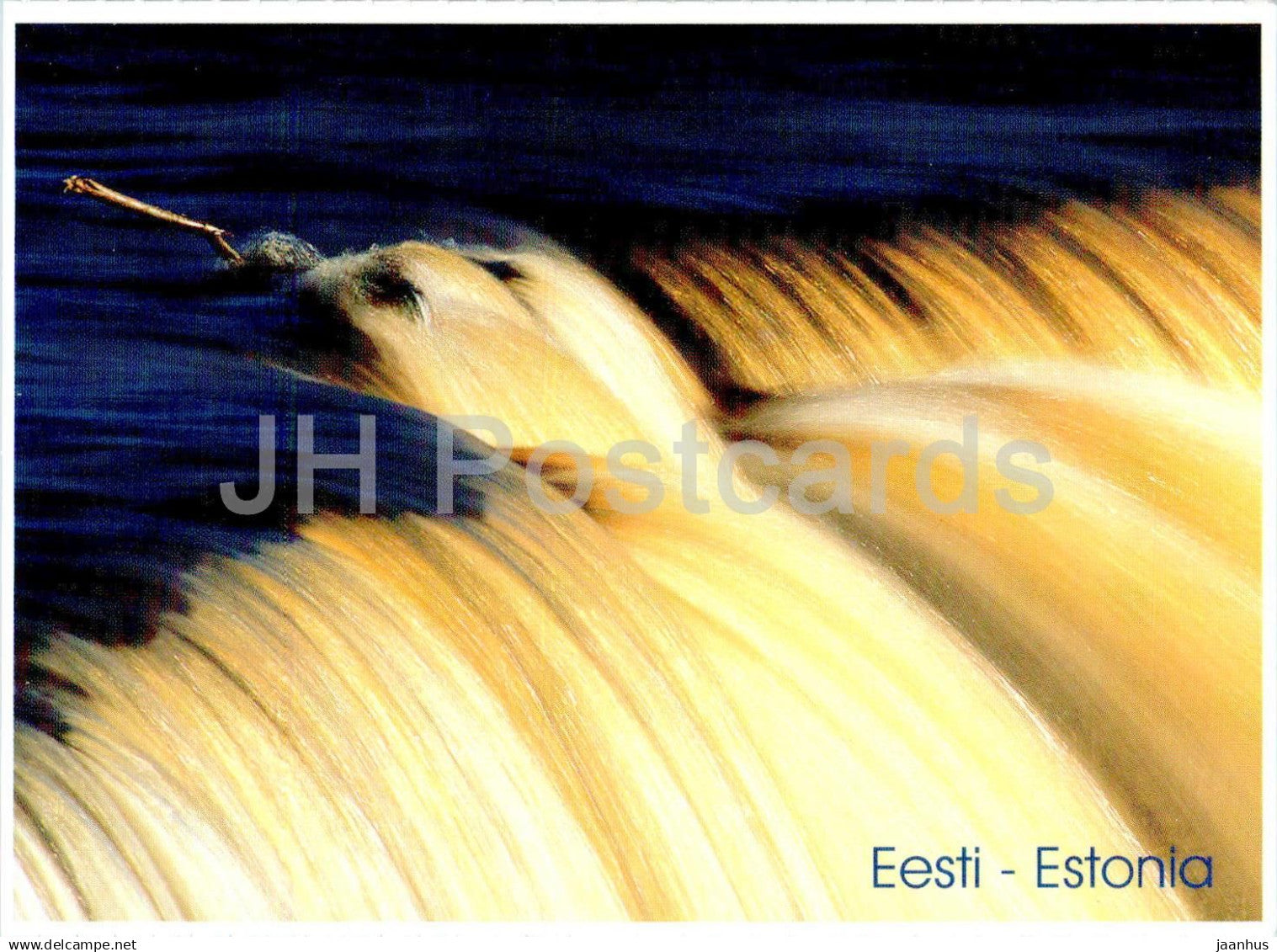 Jagala waterfall - 2000s - Estonia - unused - JH Postcards