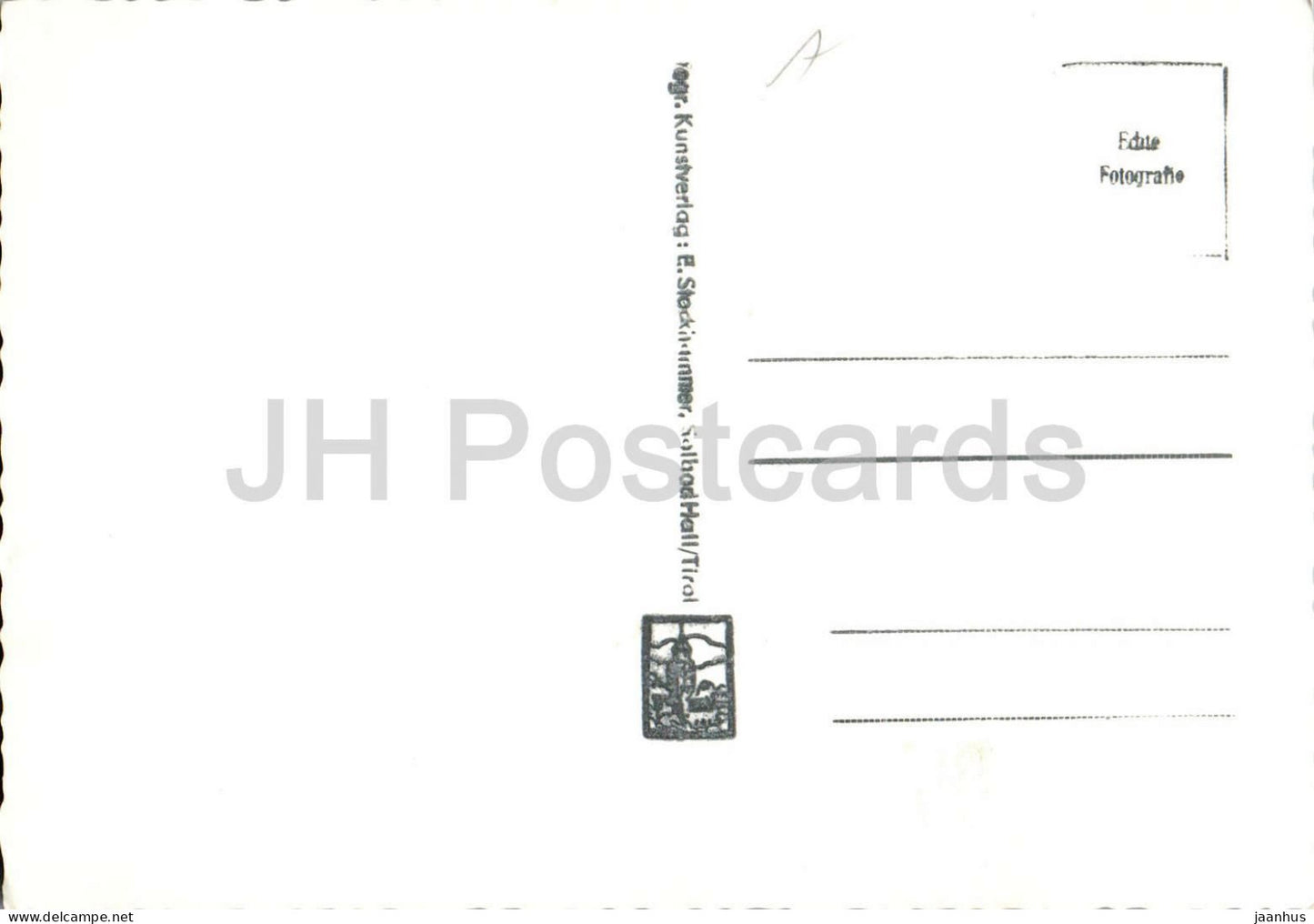 De Volders - Monastère - intérieur - 485 - vieille carte postale - Autriche - non utilisée