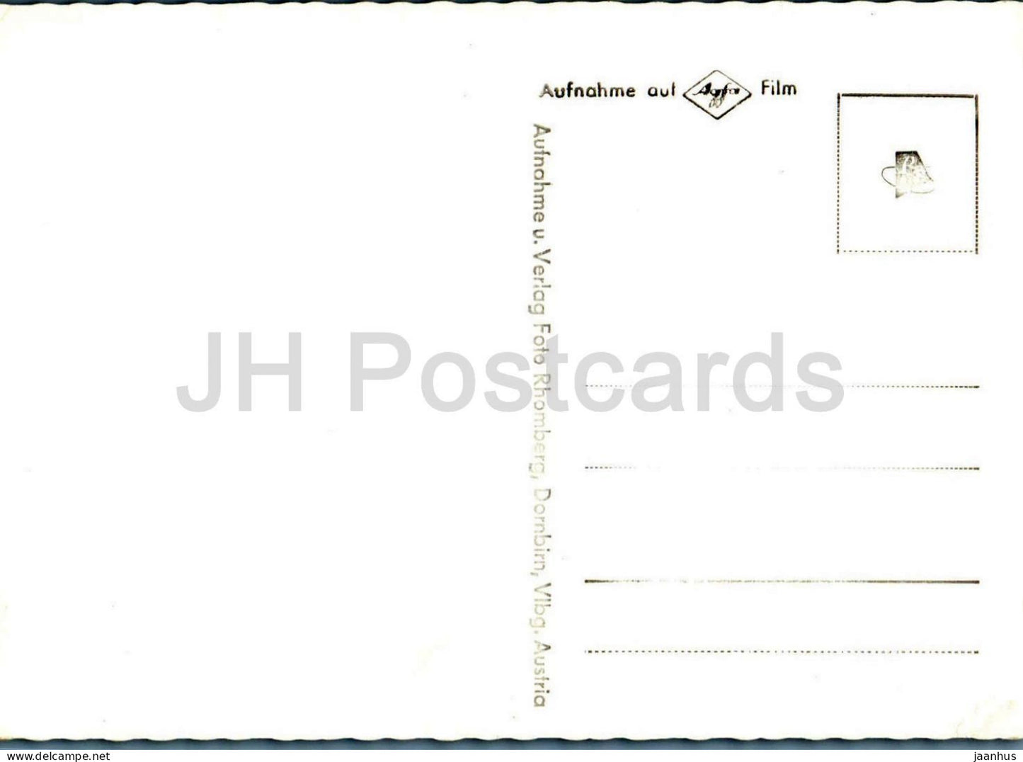 Grundlsee - lake - sailing boats - village - alpine landscape - multiview - 7741 - old postcard - Austria - unused
