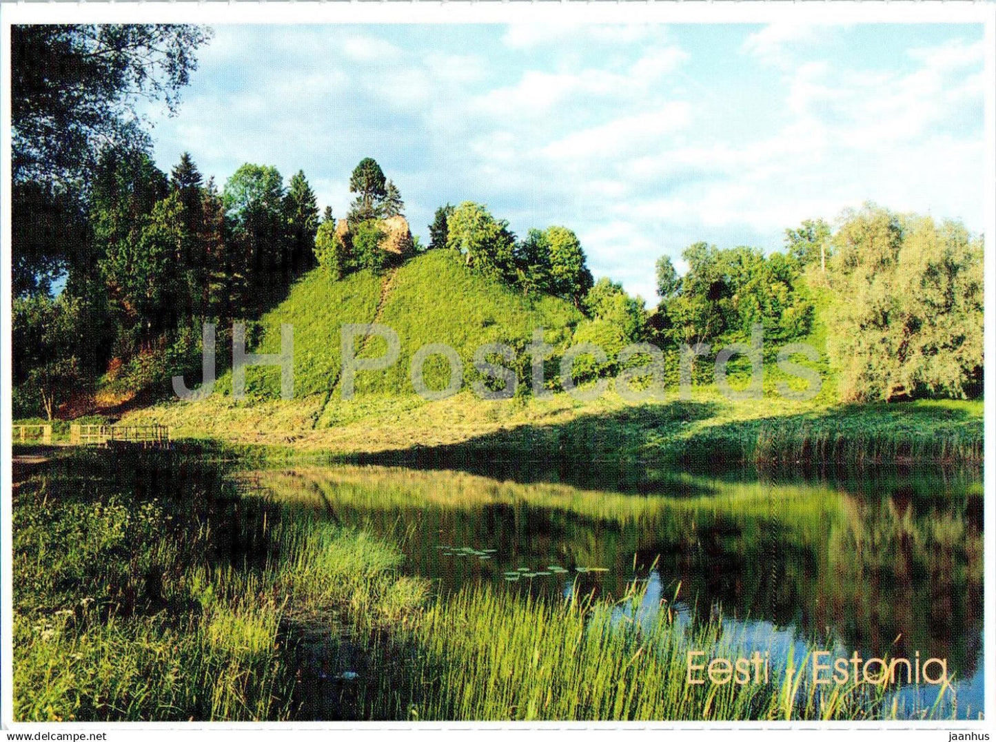Karksi Nuia - Order fortress ruins - 2000s - Estonia - unused - JH Postcards
