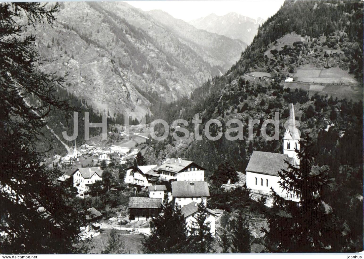 Plata m. 1147 verso Moso e Passo Rombo - Val Passiria - Platt Moos Timmelsjoch - 42118 - old postcard - Italy - unused - JH Postcards