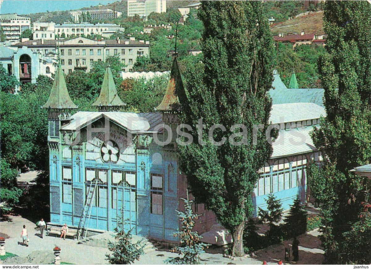 Pyatigorsk - Lermontov Gallery - architecture - postal stationery - 1980 - Russia USSR - unused - JH Postcards