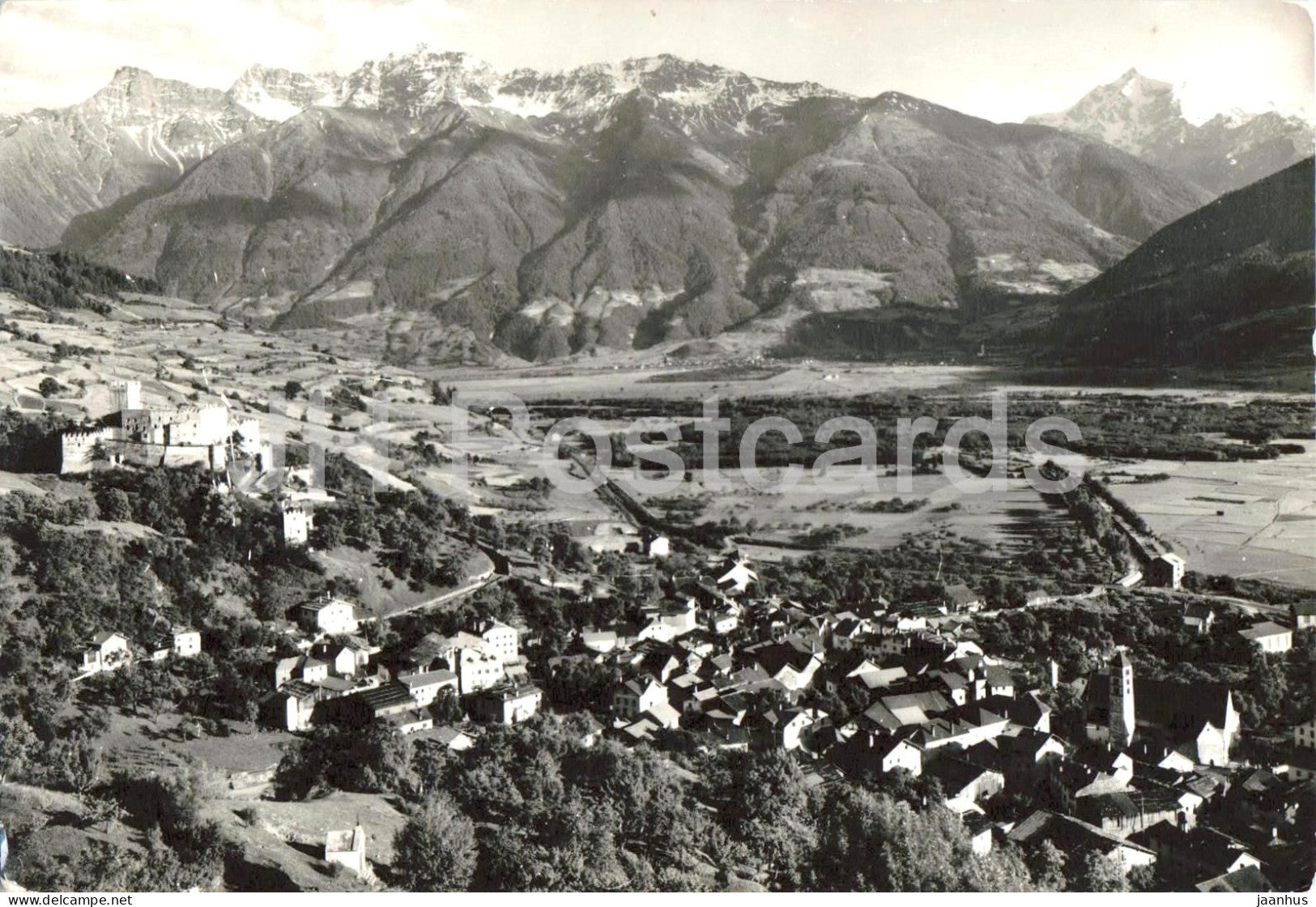 Val Venosta - Sluderno m. 921 - Vinschgau - Schluderns - mountains - Alps - 11942 old postcard - Italy - used - JH Postcards