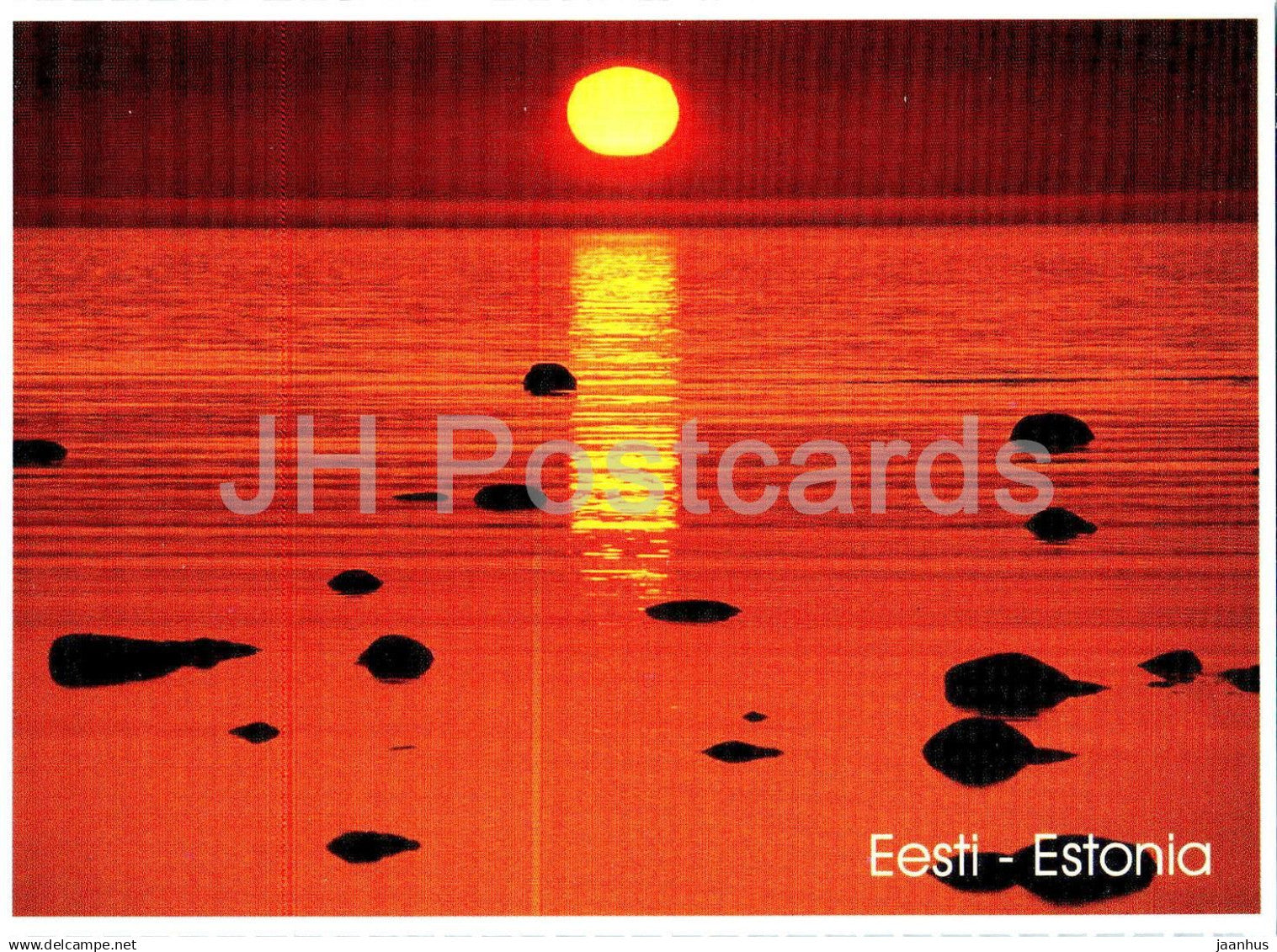 The Gulf of Eru - sea - 2000s - Estonia - unused - JH Postcards