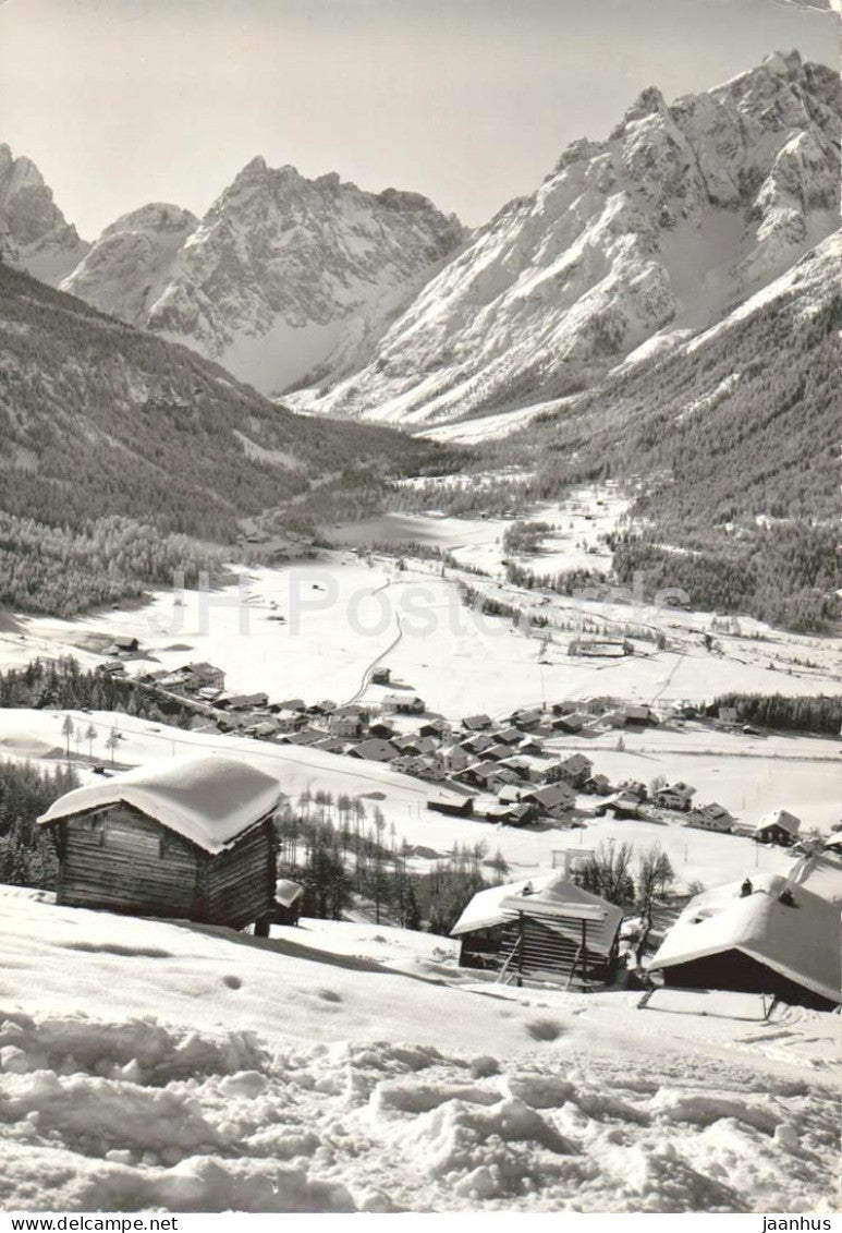 Dolomiti - Moso - Sesto m. 1310 - Dolomites - Alps - mountains - village - mountains - 1-46 - 1965 - Italy - used - JH Postcards