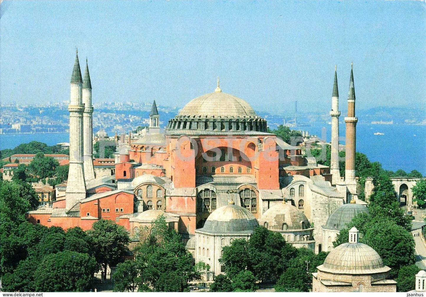 Istanbul - Ayasofya - Hagia Sophia Museum - 1989 - Turkey - used - JH Postcards