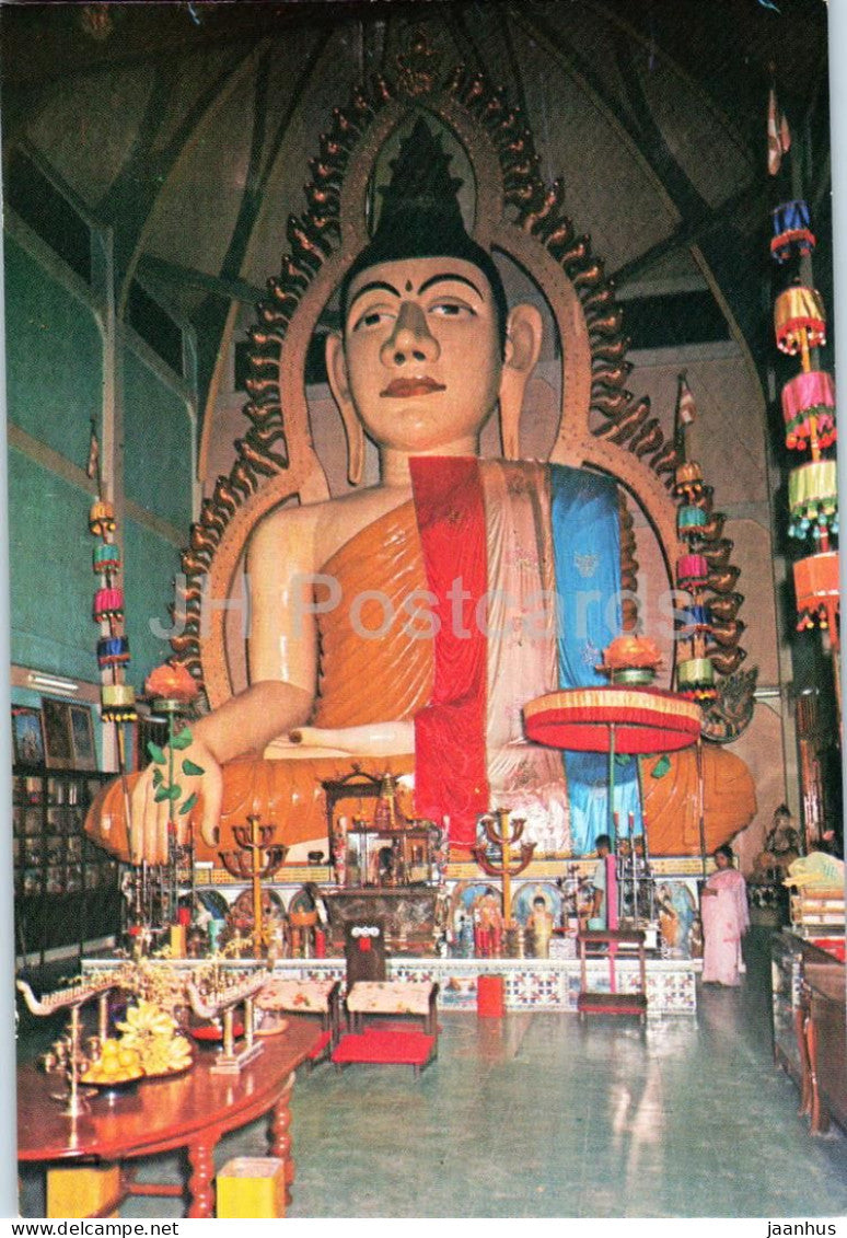 Buddhist Temple - Buddha statue - temple - religion - Buddhism - 6548 - Singapore - unused - JH Postcards