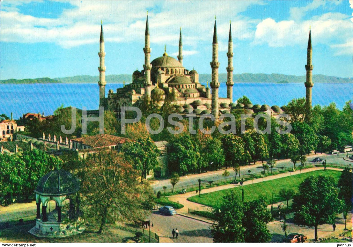 Istanbul - Sultanahmet Mosque - Blue Mosque - Turkey - used - JH Postcards