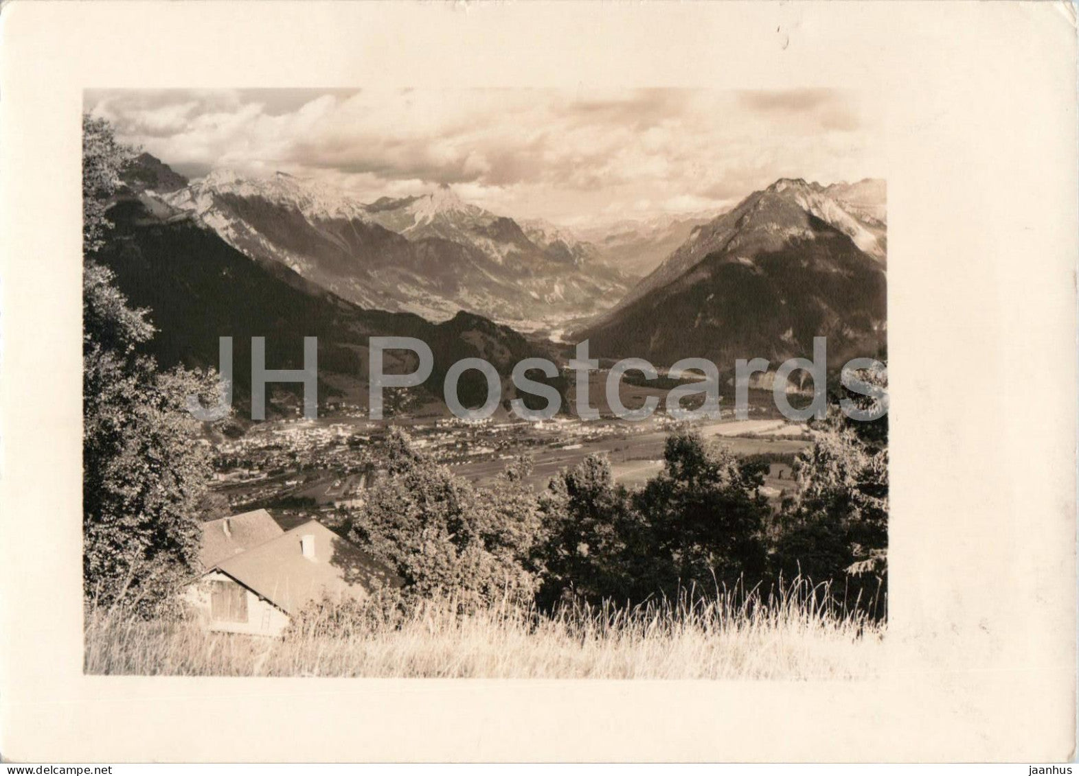 Bludenz u Klostertal - Tschengla - old postcard - Austria - used - JH Postcards