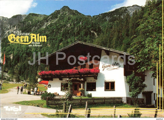 Alpengasthof Gernalm - Pertisau am Achensee - alpine inn - mountain hut - H 129 - 1994 - Austria - used - JH Postcards