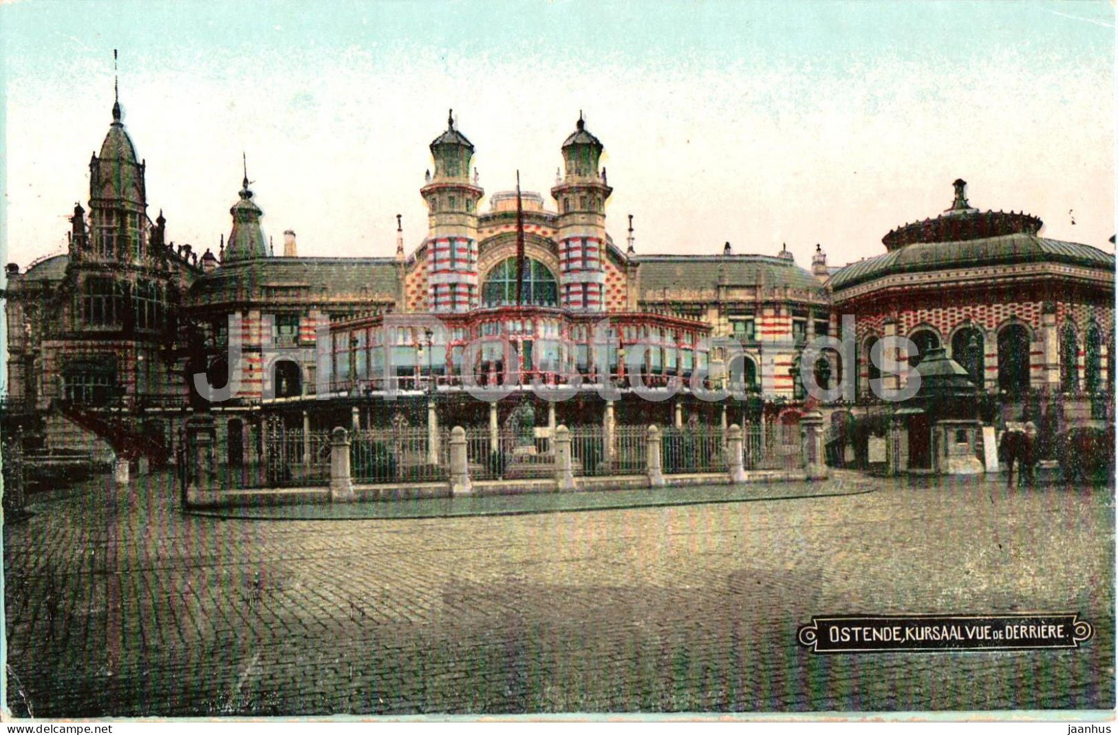 Ostende - Oostende - Kursaal - Vue de Derriere - old postcard - Belgium - used - JH Postcards