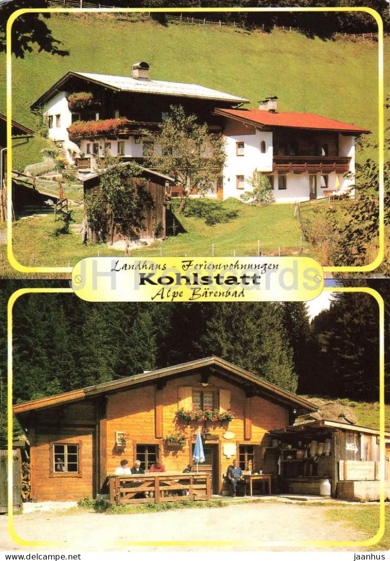 Landhaus Kohlstatt - Ferienwohnungen - Alpe Barenbad - Holiday Apartments - guesthouse - HK 750 - 1995 - Austria - used - JH Postcards