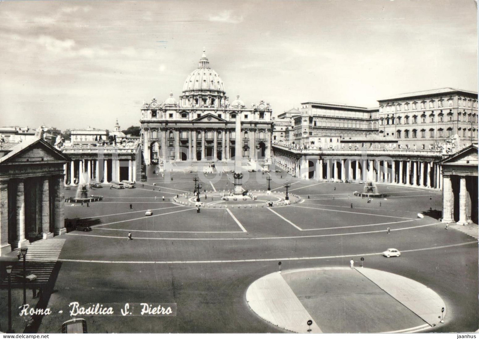 Rome - Roma - Basilica di S. Pietro - St. Peters Basilica - Vatican - 825 - 1967 - Italy - used - JH Postcards