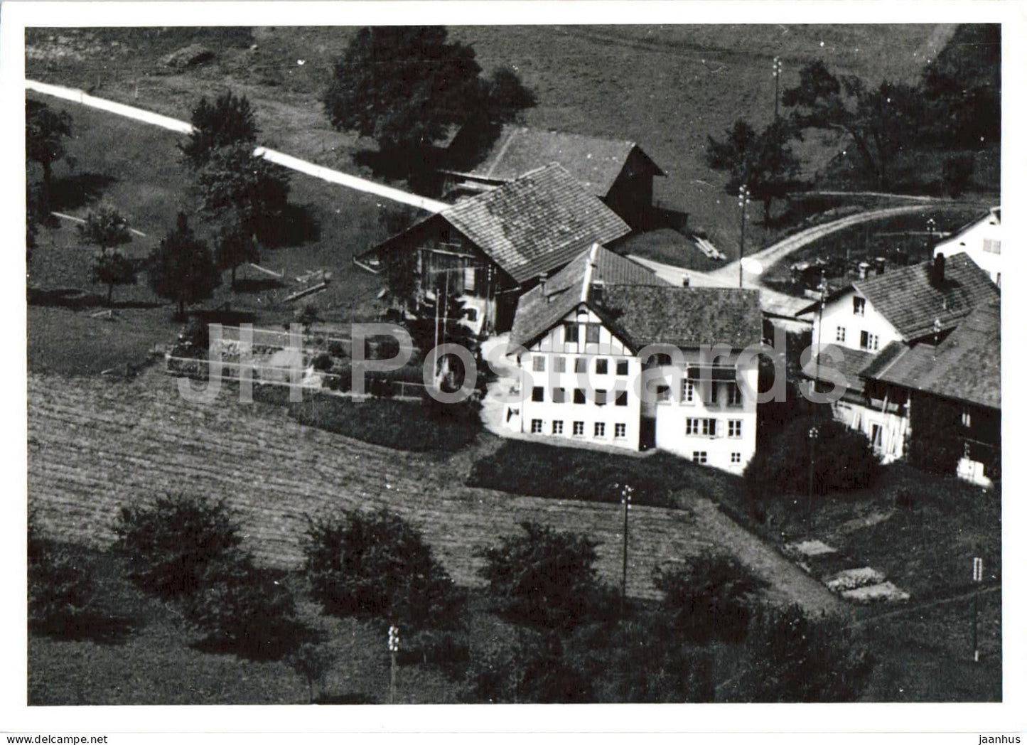 Flugaufnahme 1967 - aerial view - foto - photo - 1967 - Austria - used - JH Postcards