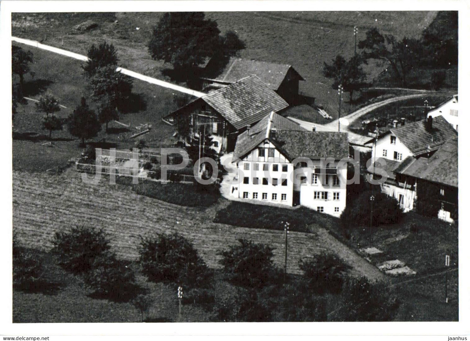 Flugaufnahme 1967 - aerial view - foto - photo - 1967 - Austria - used - JH Postcards