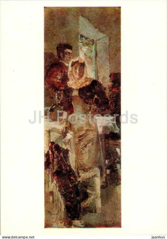 painting by M. Vrubel - Spain - Russian art - 1979 - Russia USSR - unused - JH Postcards