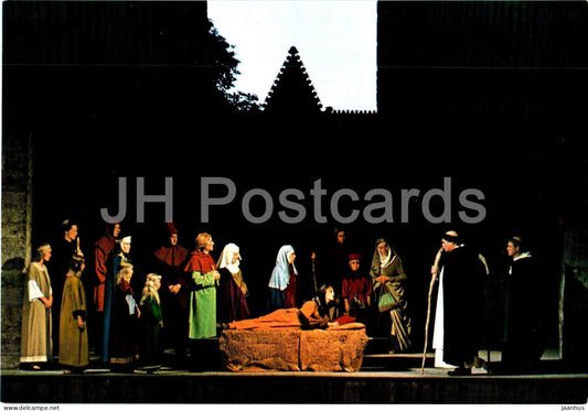Visby Ruinspel - Visby Festival - Mystic Pageant Opera - Walter and Petrus meet a sick woman - 24915 - Sweden - unused - JH Postcards