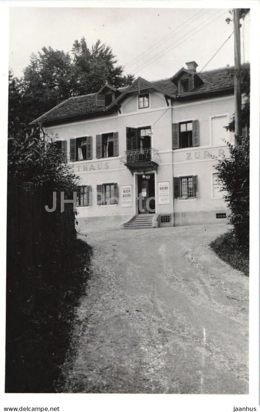 Graz - Gasthaus Zur Rose - Witshaus - Inn - Quellengasse 68 - photo - old postcard - 1930s - Austria - used - JH Postcards