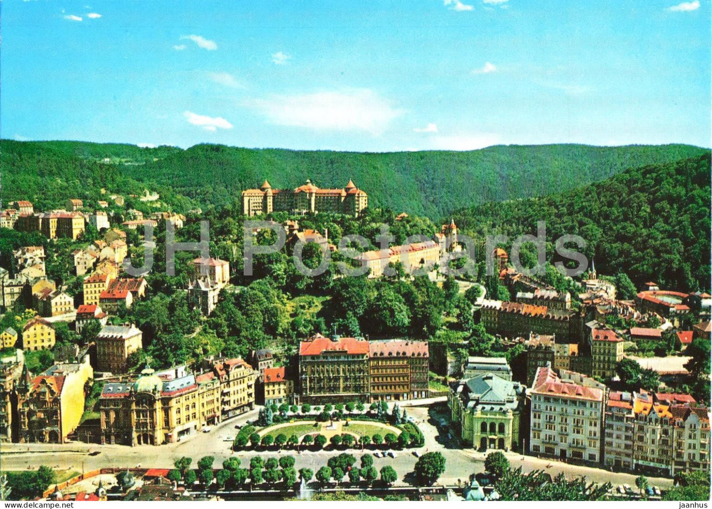 Karlovy Vary - Celkovy pohled - General View - 1283 - Czech Republic - Czechoslovakia - unused - JH Postcards