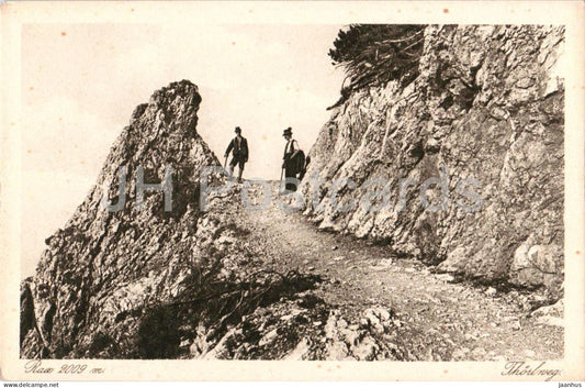 Rax 2009 m - Thorlweg - 1922 - Austria - unused - JH Postcards