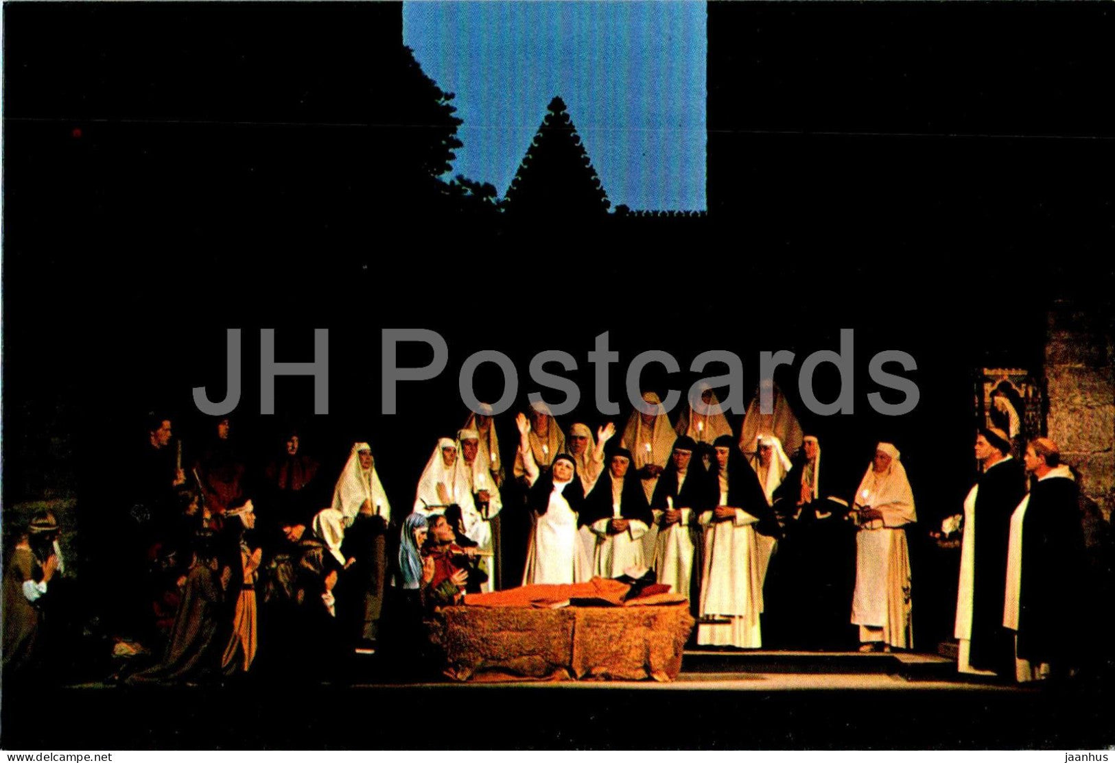 Visby Ruinspel - Visby Festival - Mystic Pageant Opera - Petrus watches the Miracle - 24915 - Sweden - unused - JH Postcards