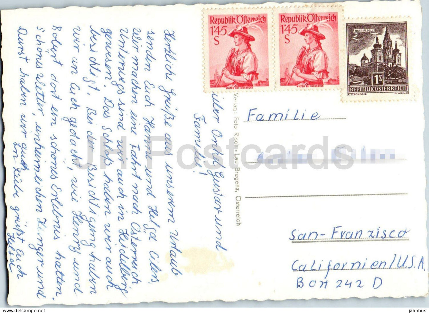 St. Christoph a. Arlberg 1800 m mit Passhöhe - Dorf - Alpenstraße - Berge - 7749 - alte Postkarte - Österreich - gebraucht