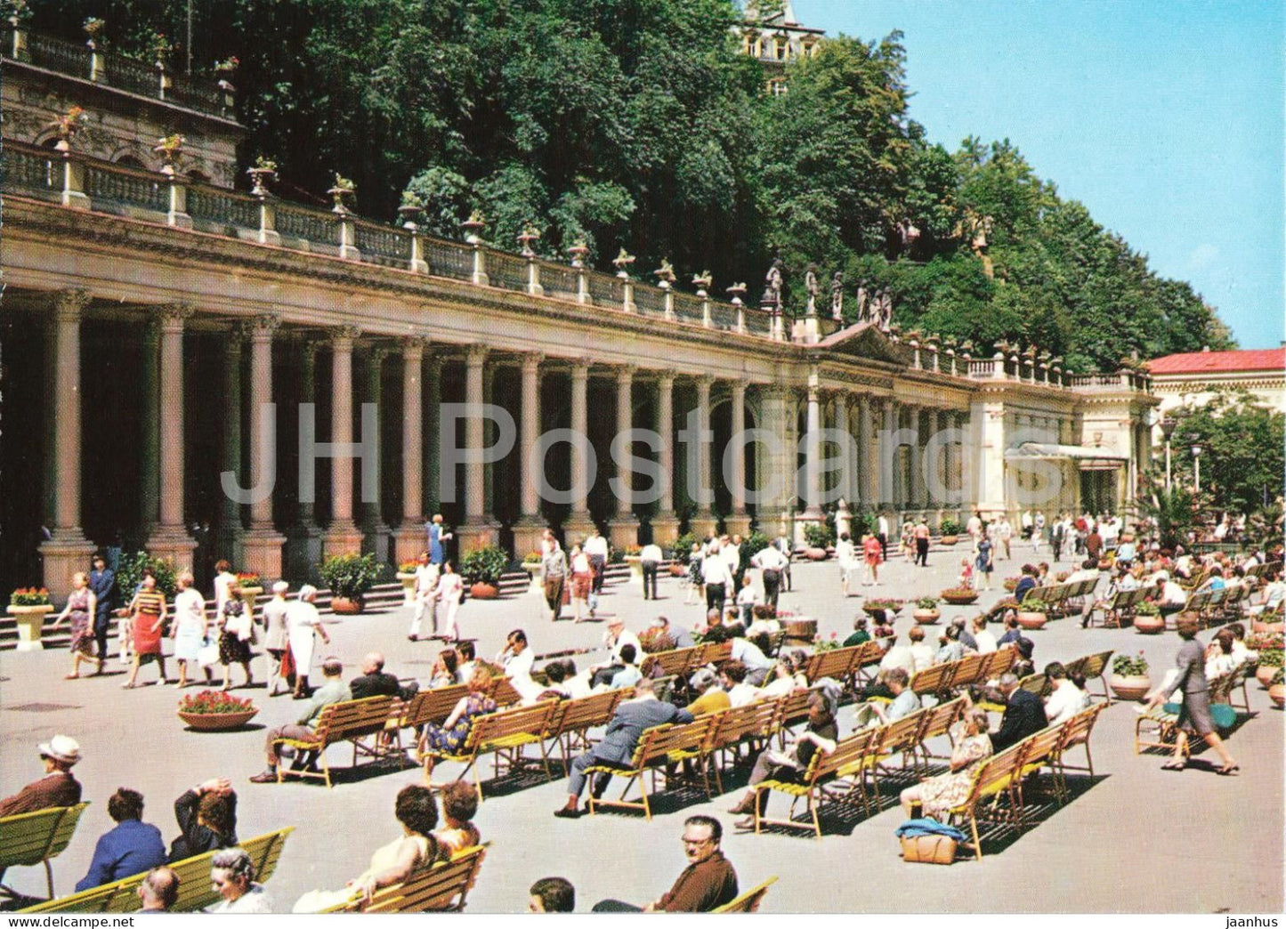 Karlovy Vary - Colonnade of the Czechoslovak-Soviet Friendship - Czech Republic - Czechoslovakia - unused - JH Postcards