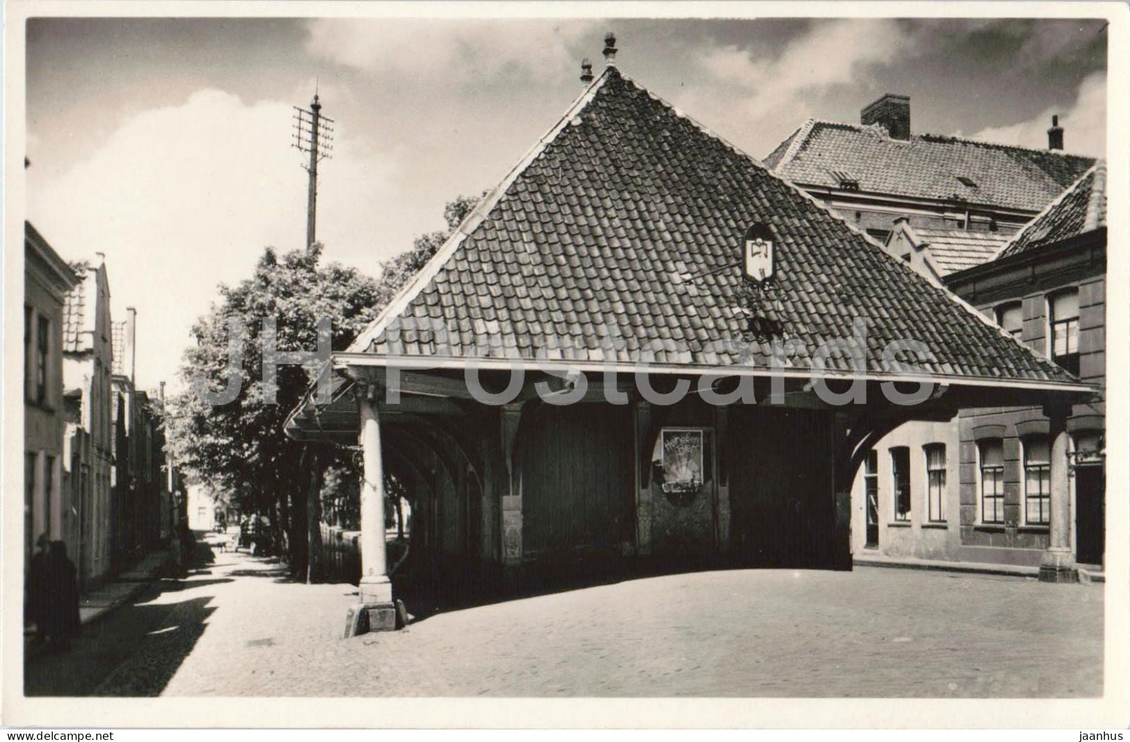 Schoonhoven de Waag Anno 1616 - Weigh House from 1616 - old postcard - Netherlands - unused - JH Postcards
