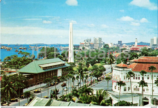 Beach Road with Raffles Hotel on the rear Singapore - S6692 - Singapore - unused - JH Postcards