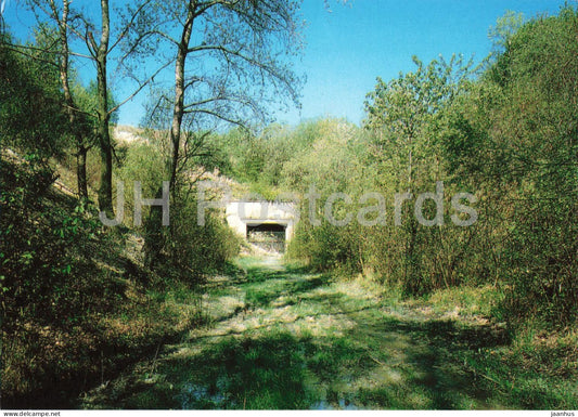 Terezin Memorial - Pamatnik Terezin - Entrance to Richard underground factory near Litomerice - Czech Republic - unused - JH Postcards