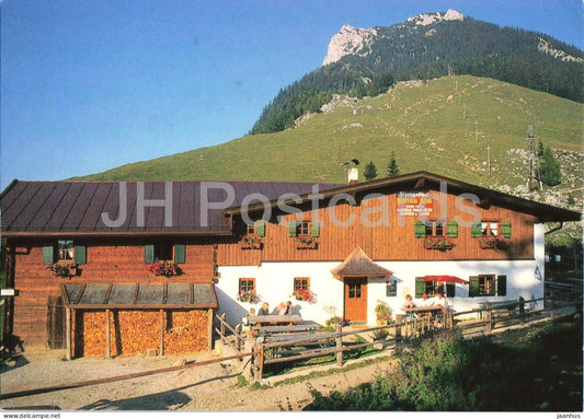 Ritzau Alm - Gerlos Tirol - Sommer- und Winterparadies - alpine hut - 1995 - Austria - used - JH Postcards