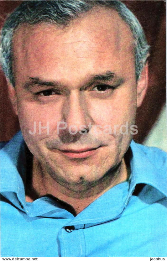 Leonid Nevedomsky - Soviet - Russian actor - 1983 - Russia USSR - unused - JH Postcards