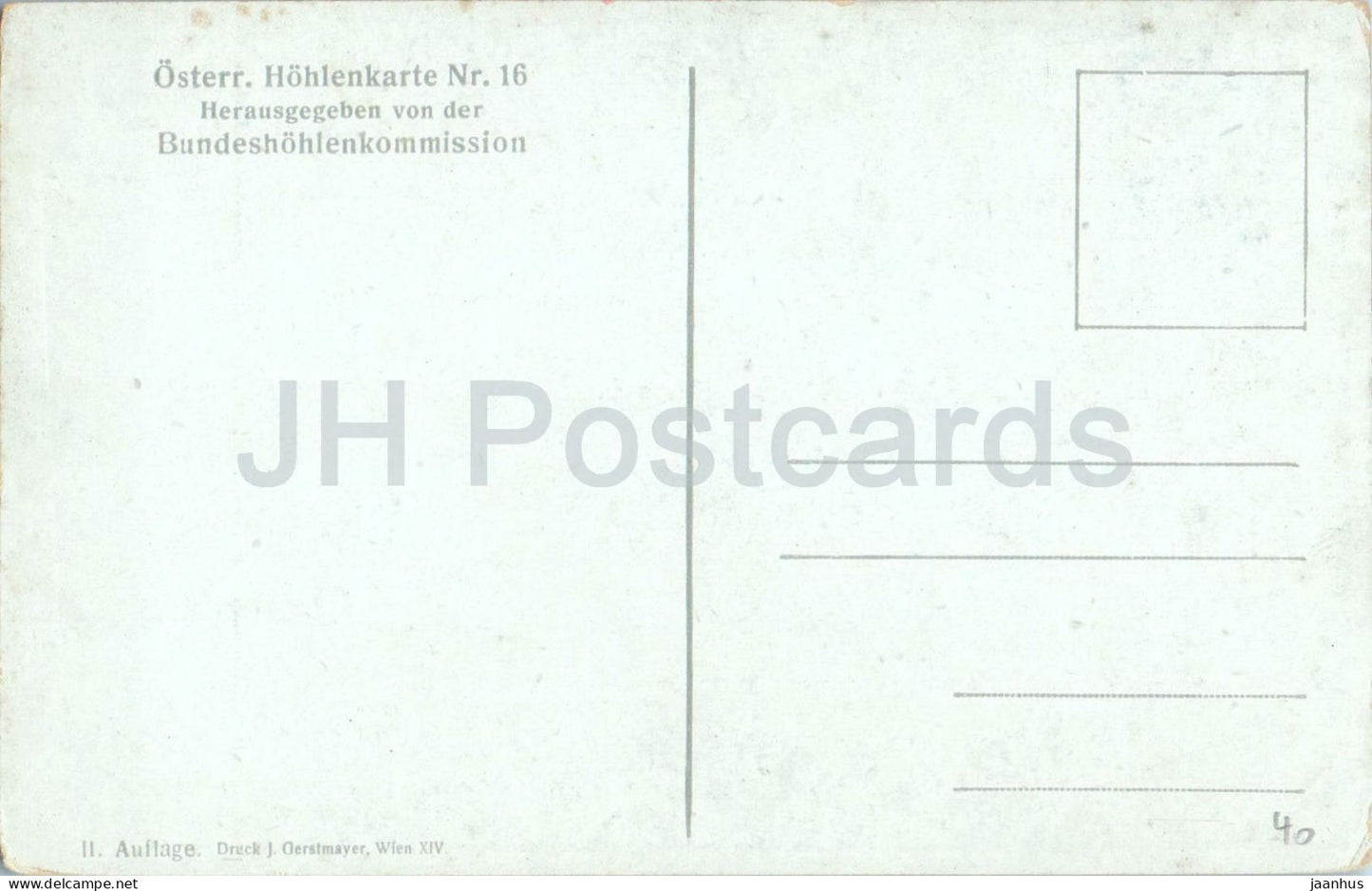 Dachstein Rieseneishohle bei Obertraun - Partie aus dem Parzivaldom - grotte - 16 - carte postale ancienne - Autriche - inutilisé 