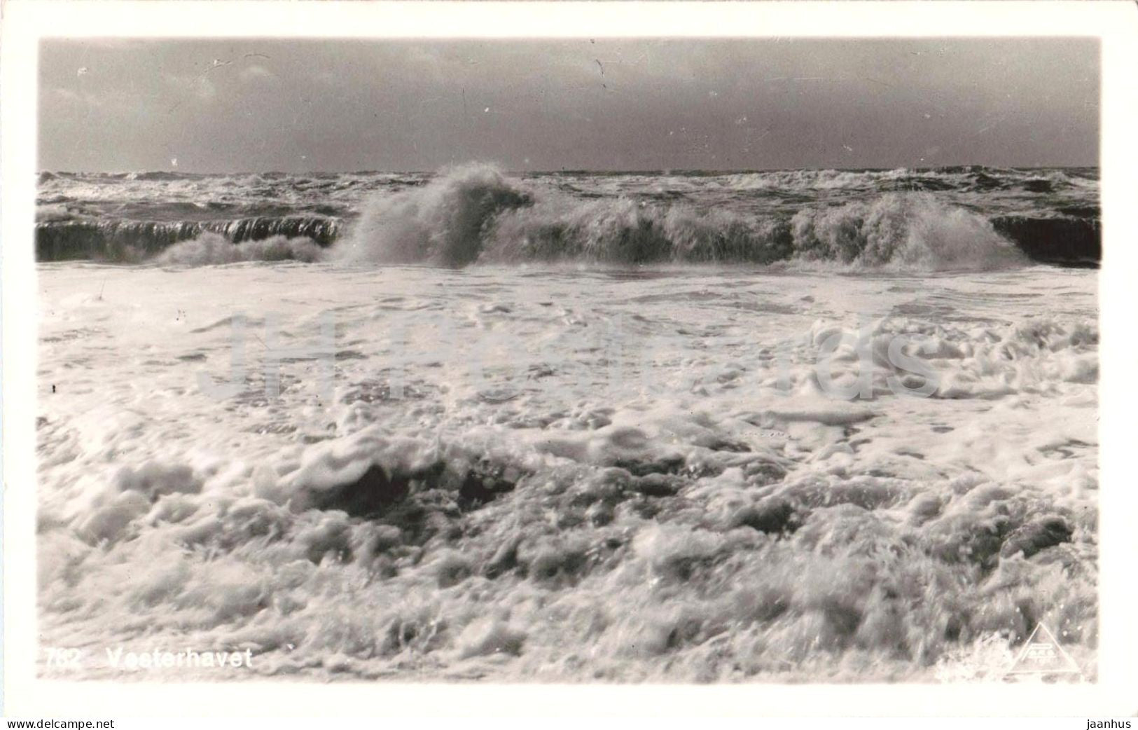 Vesterhavet - 762 - old postcard - Denmark - unused - JH Postcards