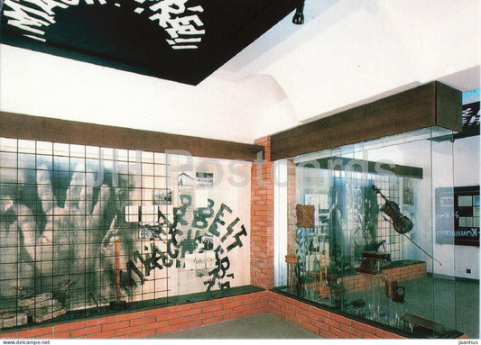 Terezin Memorial - Pamatnik Terezin - View of historical exhibition in Small Fortress Museum - Czech Republic - unused - JH Postcards