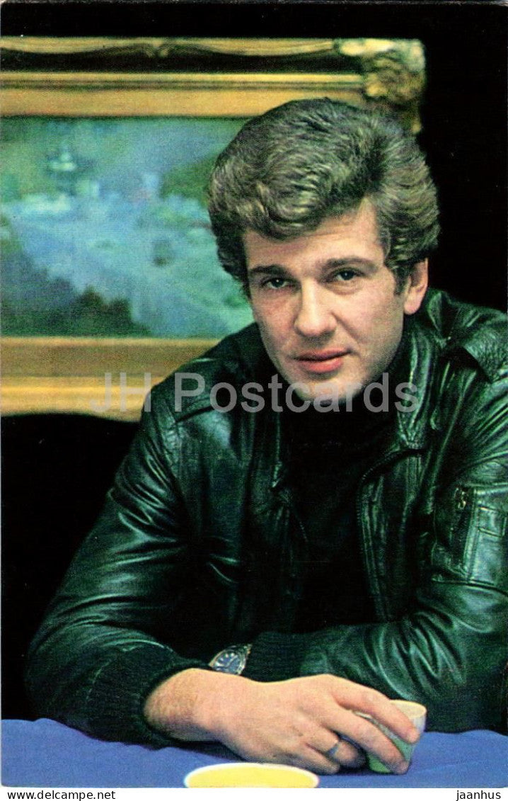 Igor Kostolevsky - Soviet - Russian actor - 1983 - Russia USSR - unused - JH Postcards