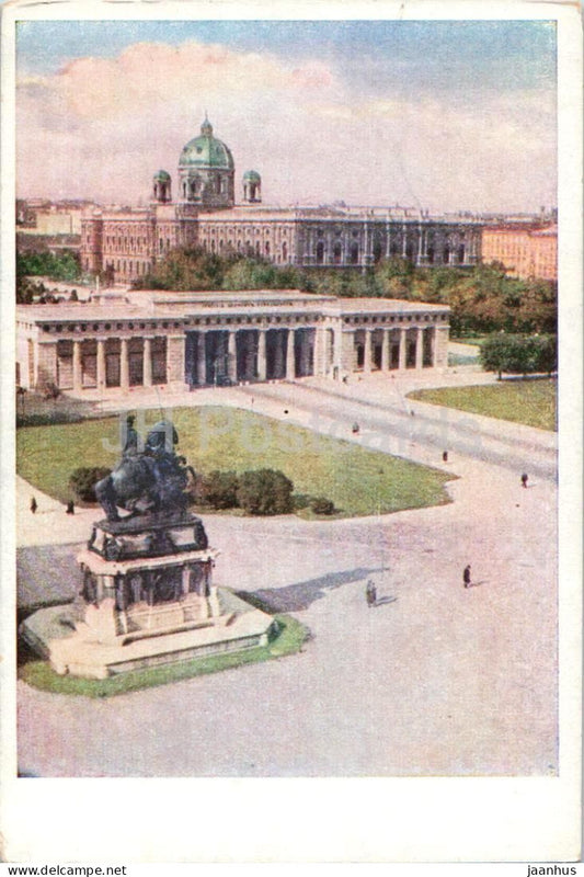 Wien - Vienna - Heldenplatz - Heroes’ Square - monunent - 2760 - old postcard - Austria - unused - JH Postcards