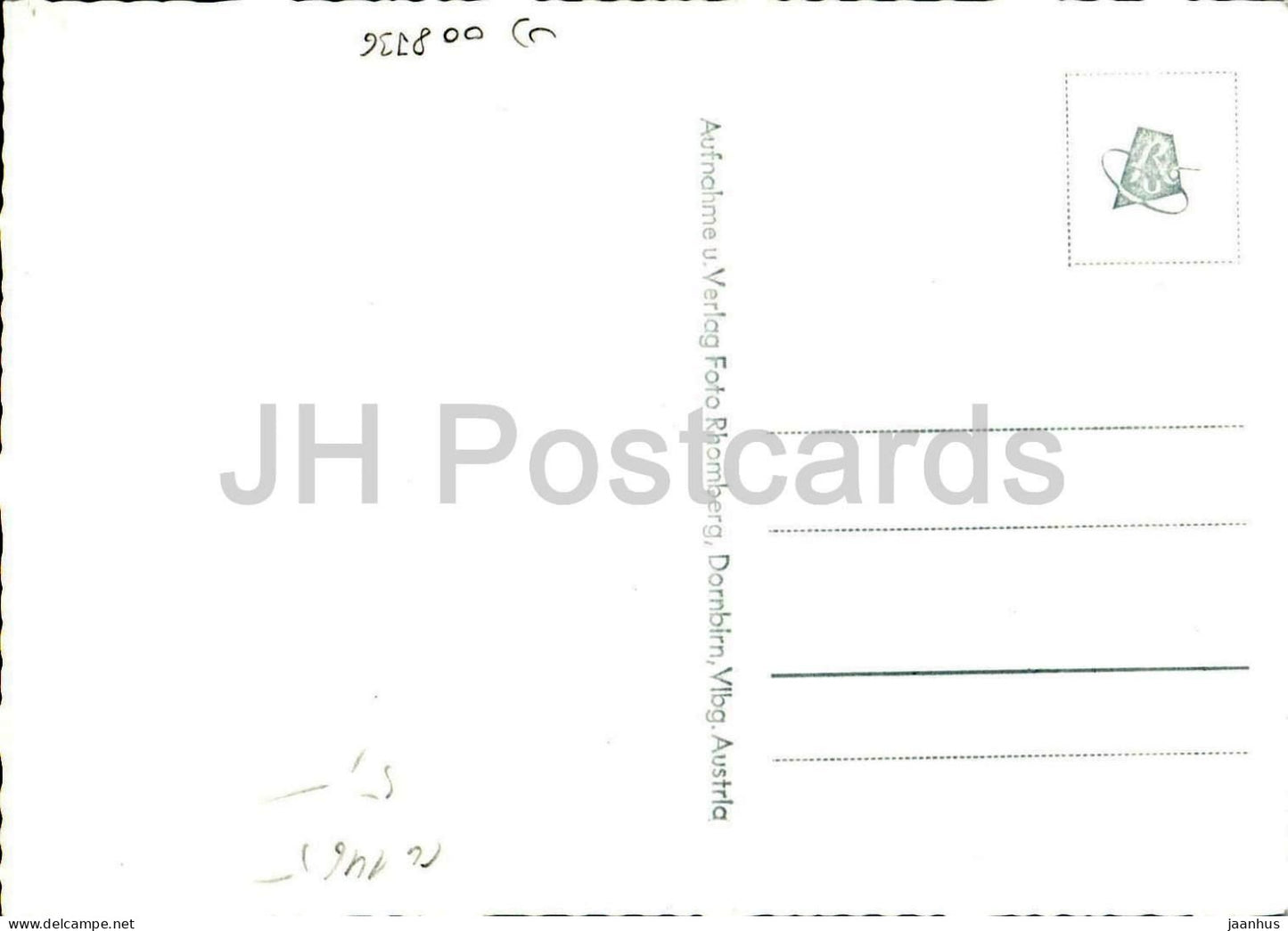 Luftkurort Filzmoos - Sbg. mit Bischofsmütze 2454 m - Dorf - Berg - 7105 - alte Postkarte - Österreich - unbenutzt