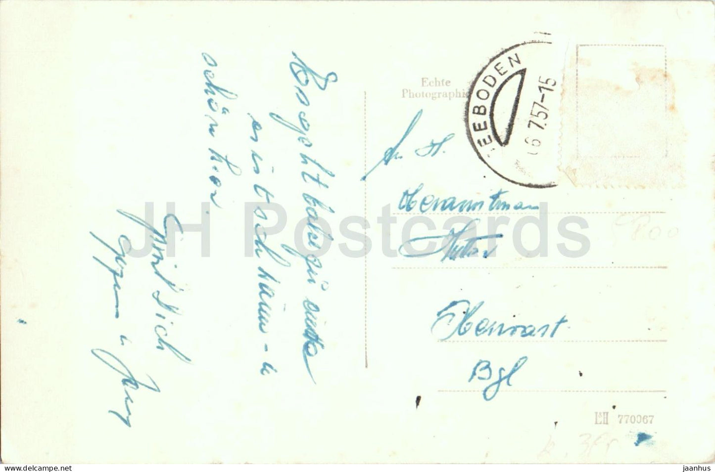 Spittal a. d. Drau - panorama - mountains - town - 124 - old postcard - 1957 - Austria - used