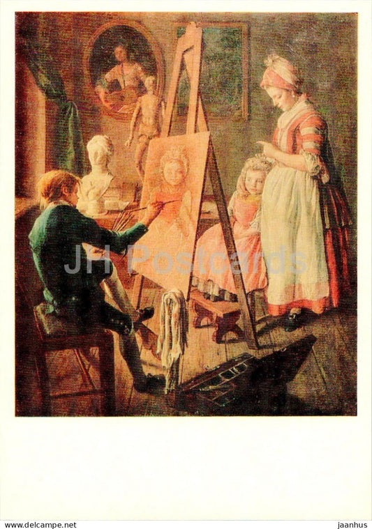 painting by I. Firsov - Young painter - Russian art - 1979 - Russia USSR - unused - JH Postcards
