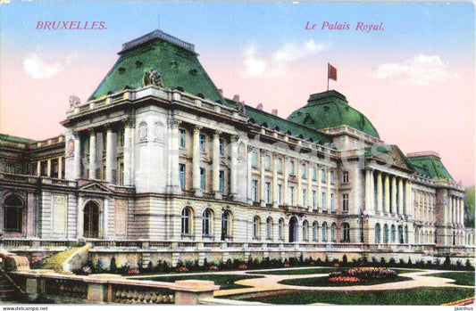 Bruxelles - Brussels - Le Palais Royal - The Royal Palace - old postcard - Belgium - used - JH Postcards