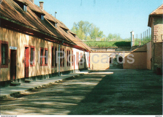 Terezin Memorial - Pamatnik Terezin - administration prison buildings - Czech Republic - unused - JH Postcards